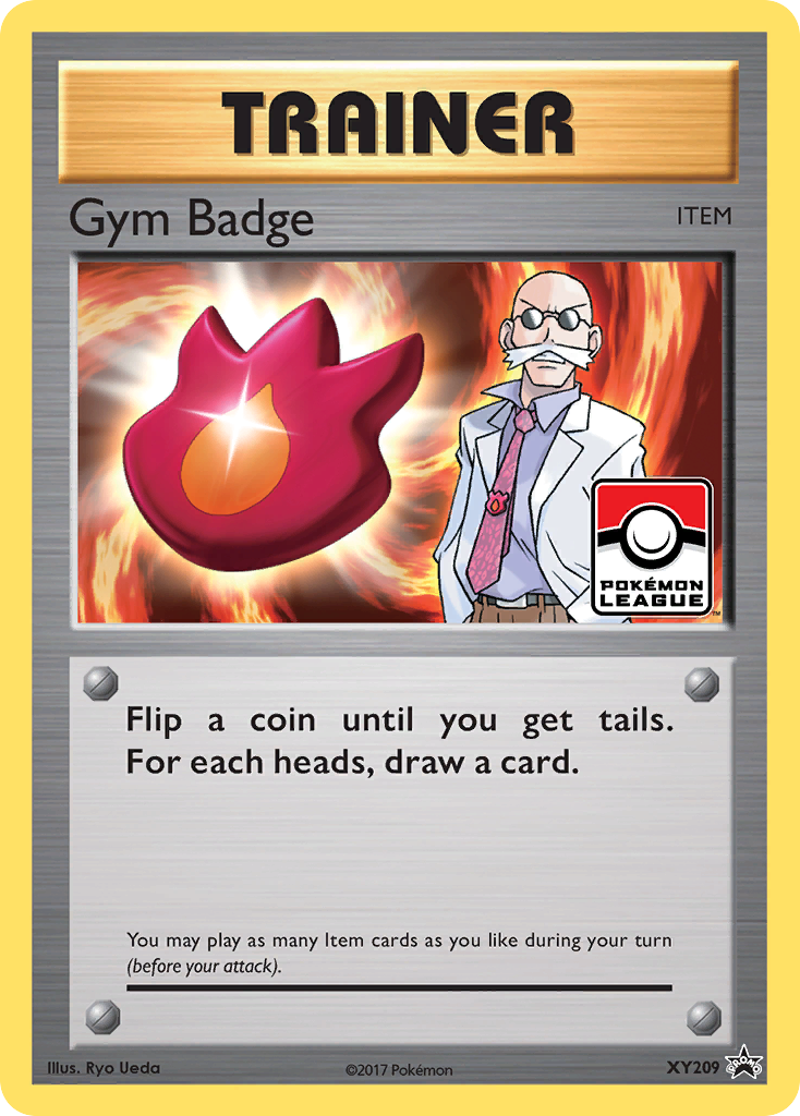 Gym Badge (XY209) (Blaine) [XY: Black Star Promos] | Gam3 Escape