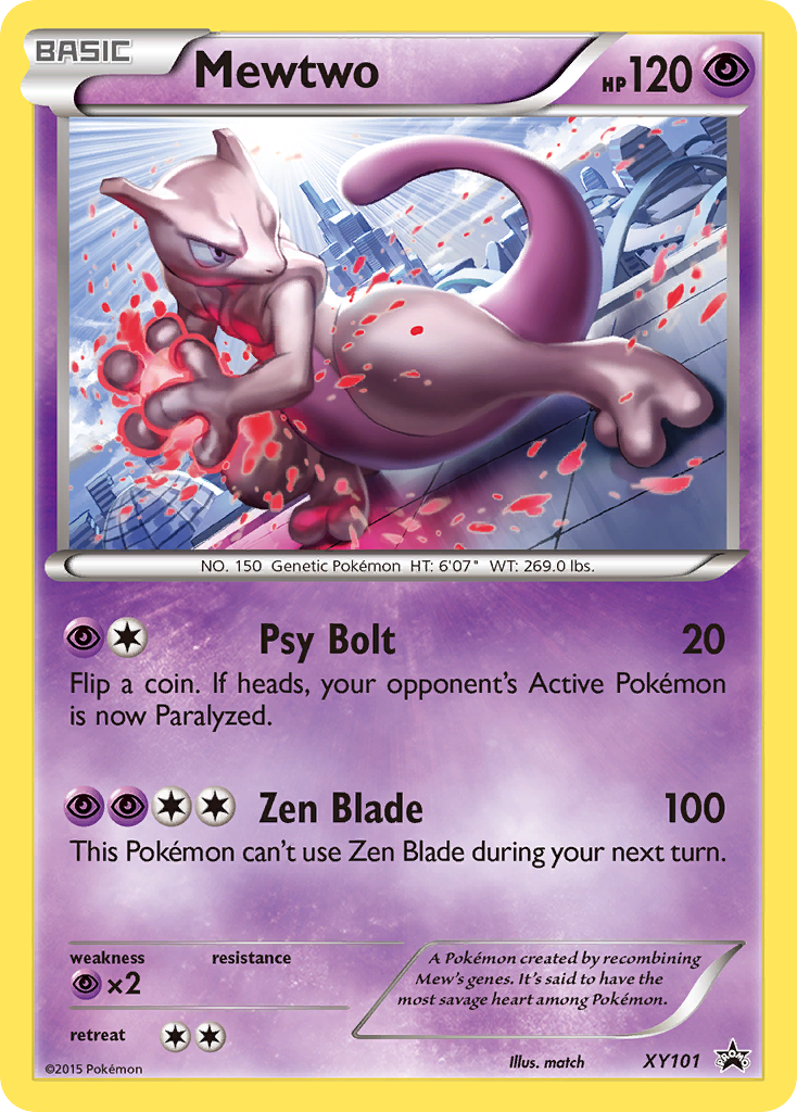 Mewtwo (XY101) [XY: Black Star Promos] | Gam3 Escape