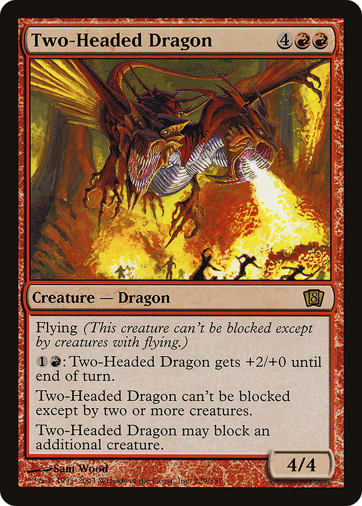 Two-Headed Dragon (E3 2003) [Oversize Cards] | Gam3 Escape