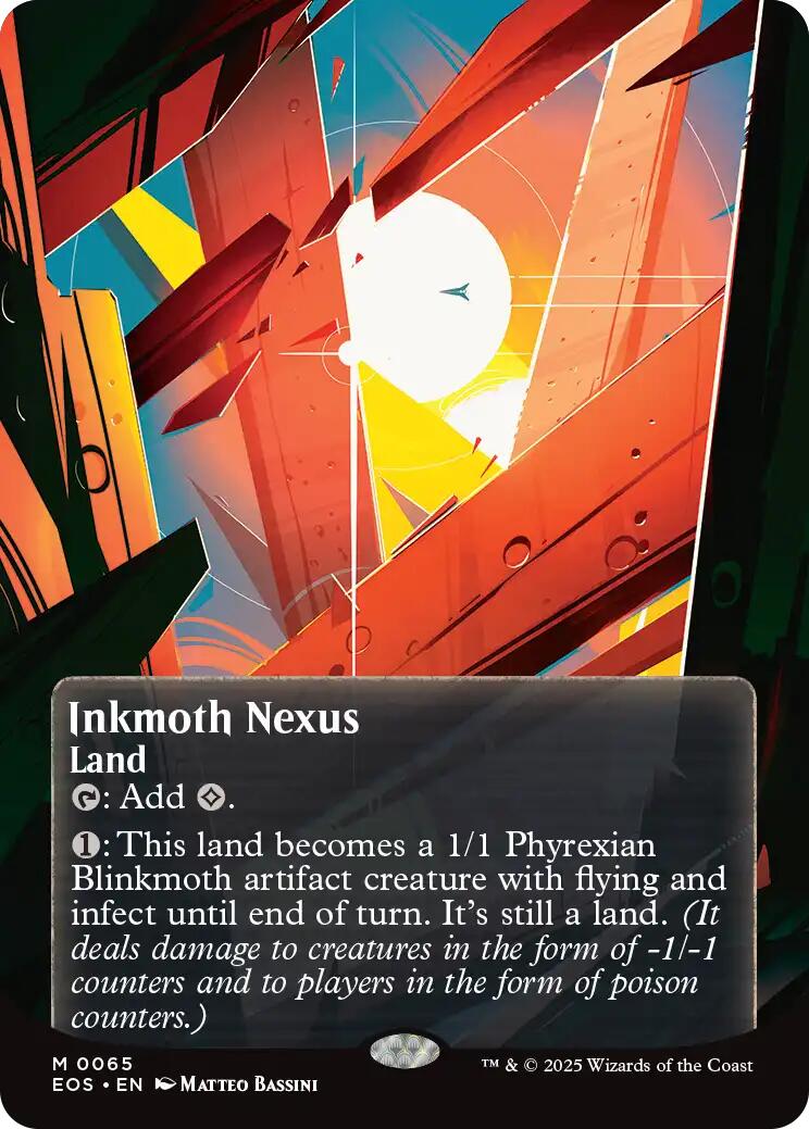 Inkmoth Nexus (0065) (Borderless) [Edge of Eternities: Stellar Sights] | Gam3 Escape