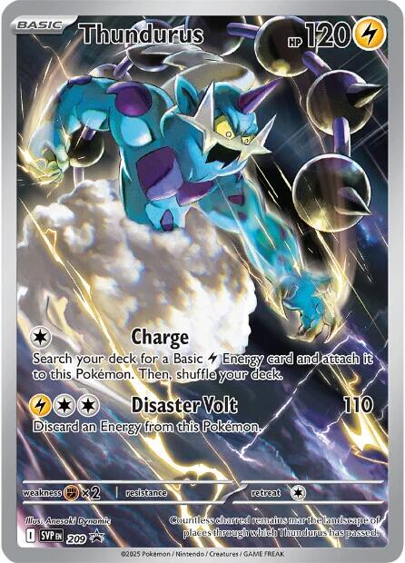 Thundurus (209) [Scarlet & Violet: Black Star Promos] | Gam3 Escape