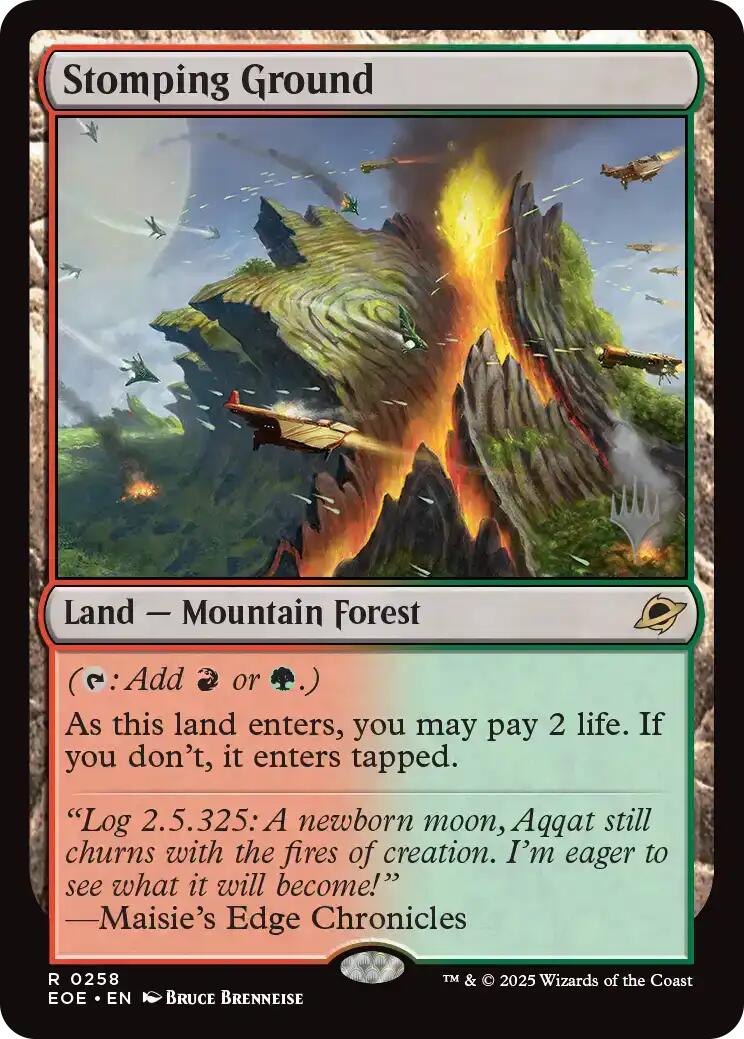 Stomping Ground (Promo Pack) [Edge of Eternities Promo Pack] | Gam3 Escape