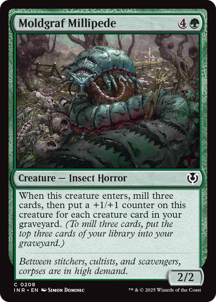 Moldgraf Millipede [Innistrad Remastered] | Gam3 Escape