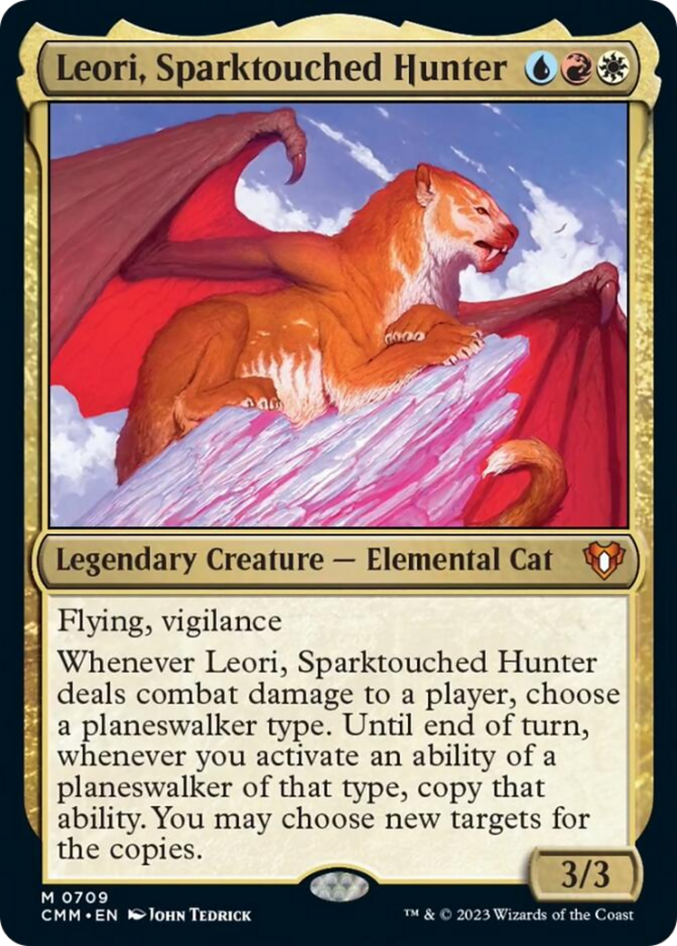 Leori, Sparktouched Hunter [Commander Masters] | Gam3 Escape