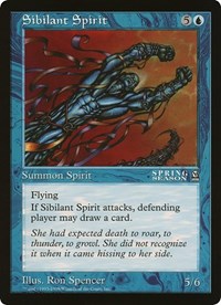 Sibilant Spirit (Oversized) [Oversize Cards] | Gam3 Escape