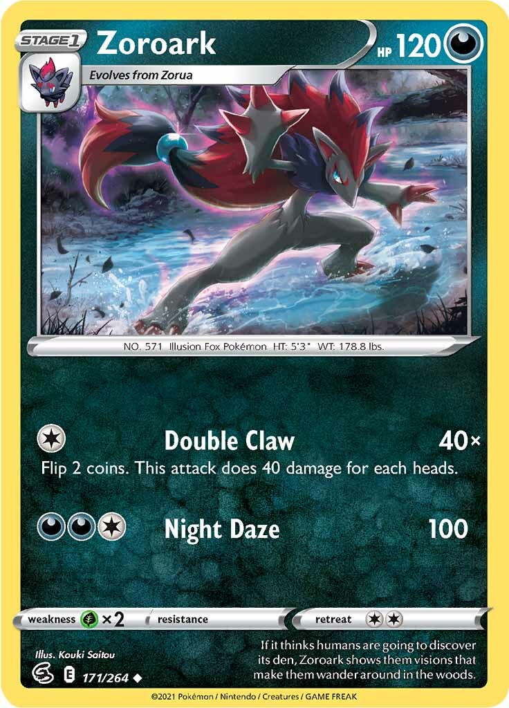 Zoroark (171/264) [Sword & Shield: Fusion Strike] | Gam3 Escape