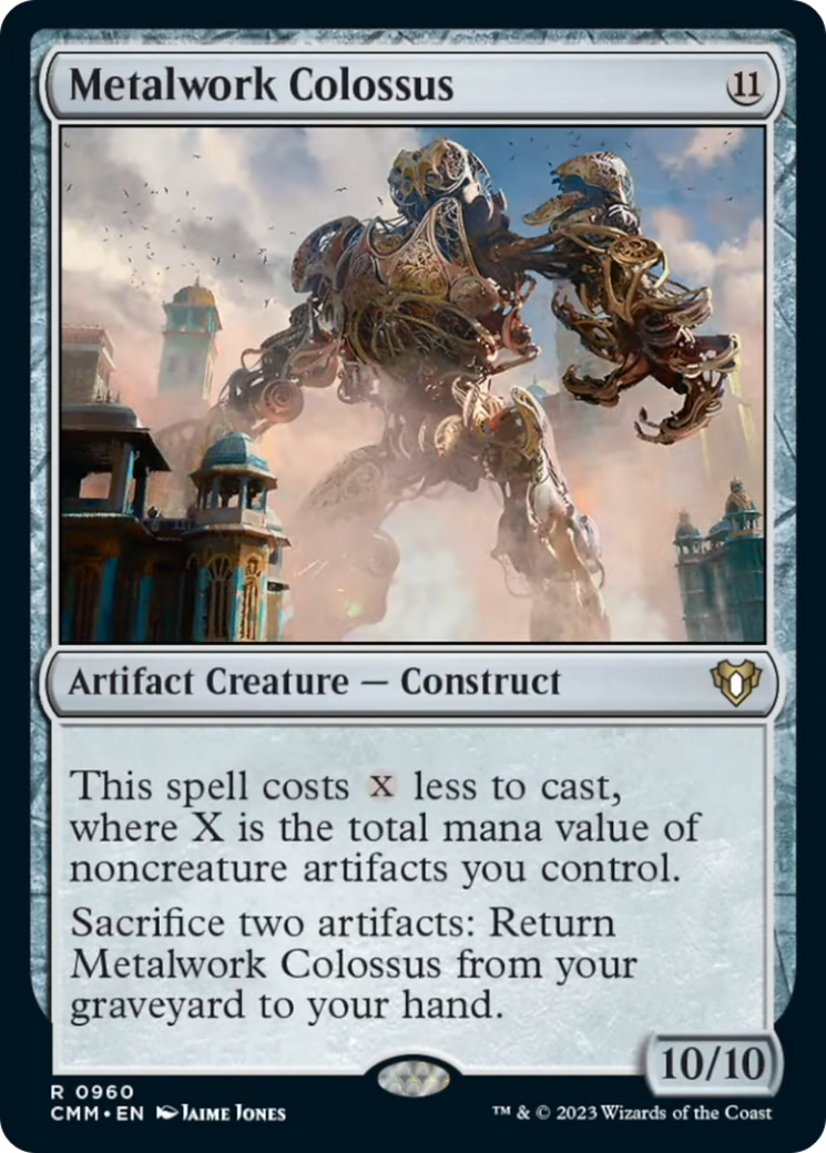 Metalwork Colossus [Commander Masters] | Gam3 Escape