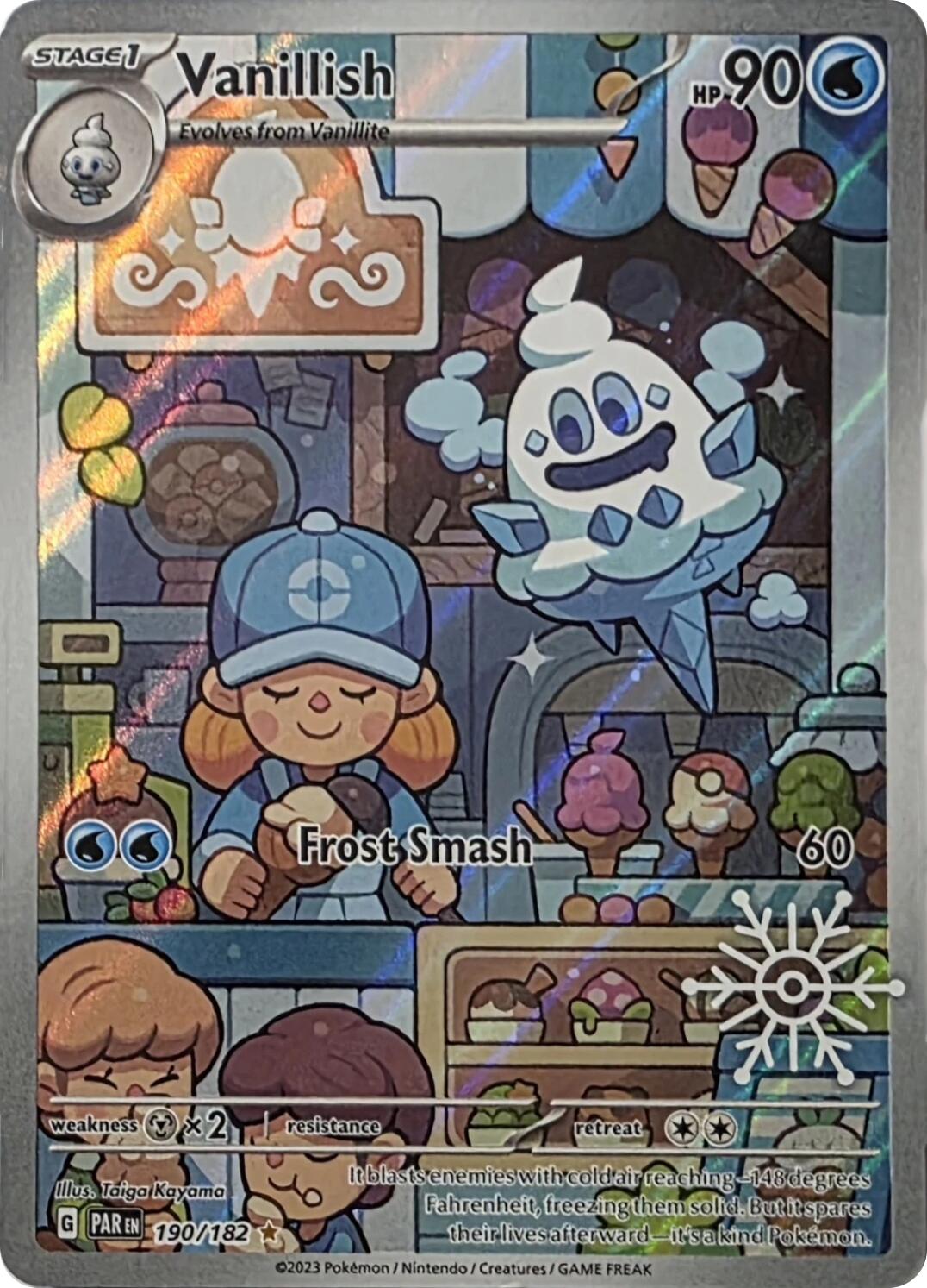 Vanillish (190/182) (Holiday Calendar) [Miscellaneous Cards] | Gam3 Escape