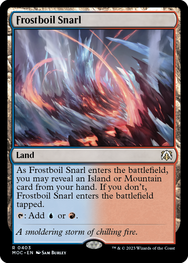 Frostboil Snarl [March of the Machine Commander] | Gam3 Escape