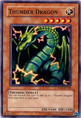 Thunder Dragon [RP01-EN040] Common | Gam3 Escape