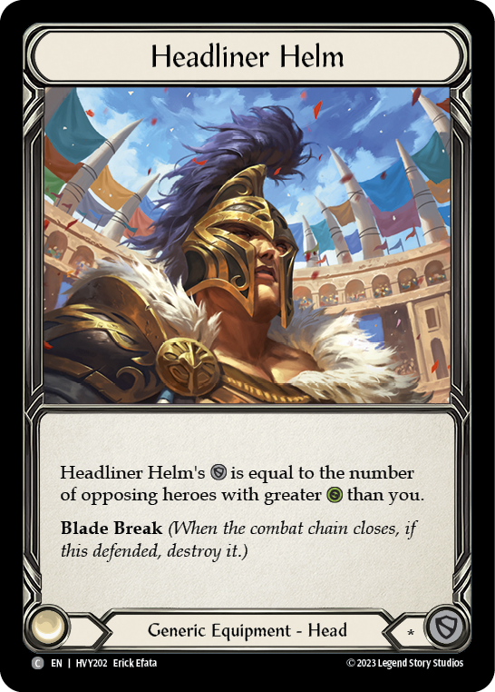 Headliner Helm [HVY202] (Heavy Hitters) | Gam3 Escape