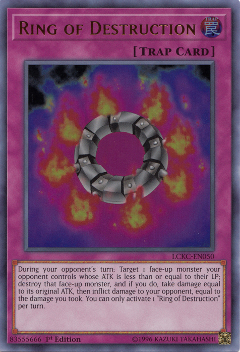 Ring of Destruction [LCKC-EN050] Ultra Rare | Gam3 Escape