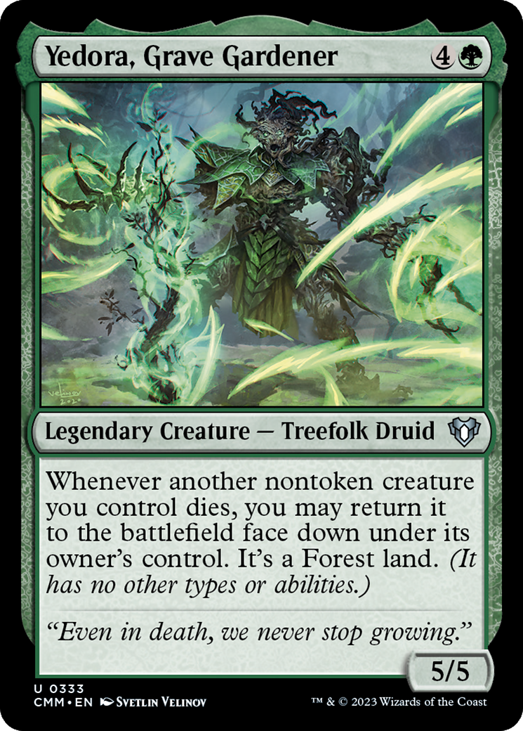 Yedora, Grave Gardener [Commander Masters] | Gam3 Escape