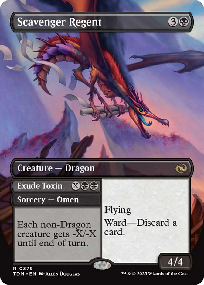 Scavenger Regent (Borderless) [Tarkir: Dragonstorm] | Gam3 Escape