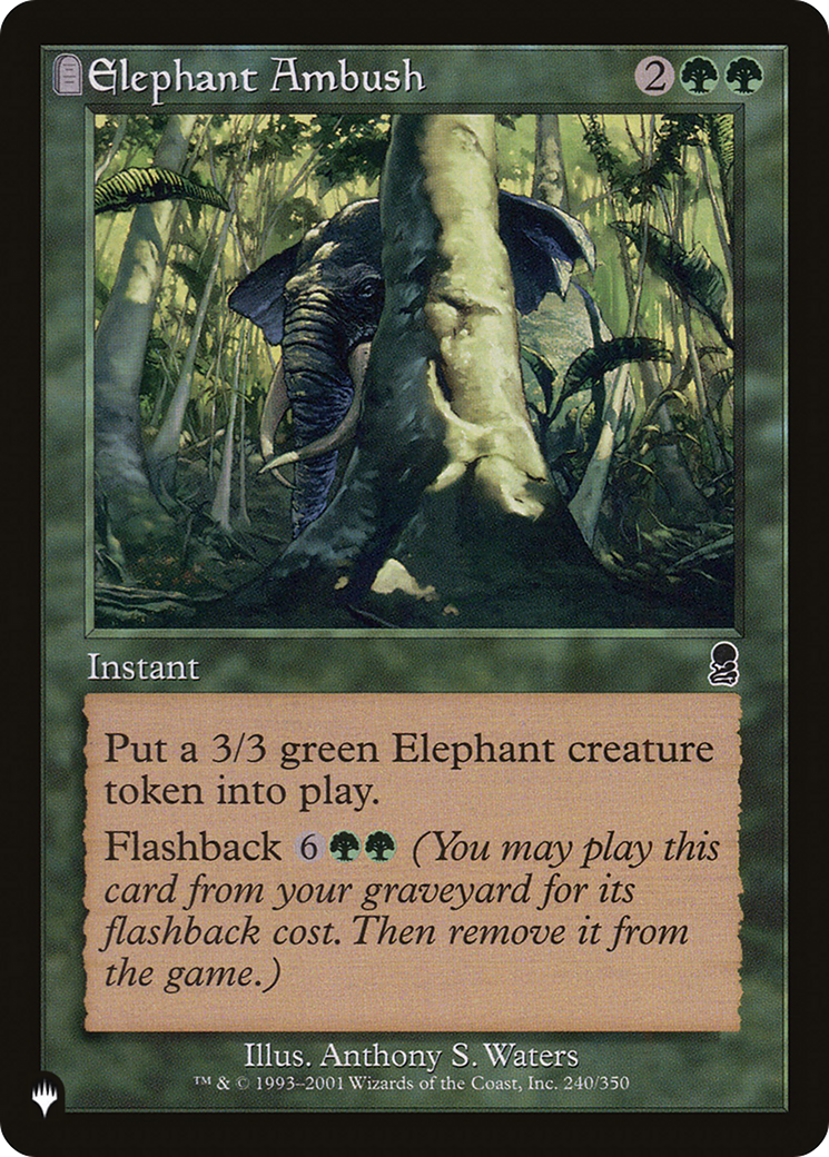 Elephant Ambush [The List Reprints] | Gam3 Escape