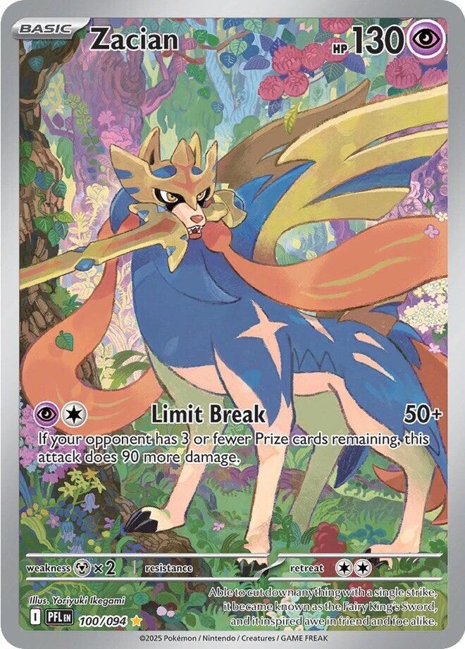 Zacian (100/094) [Mega Evolution: Phantasmal Flames] | Gam3 Escape