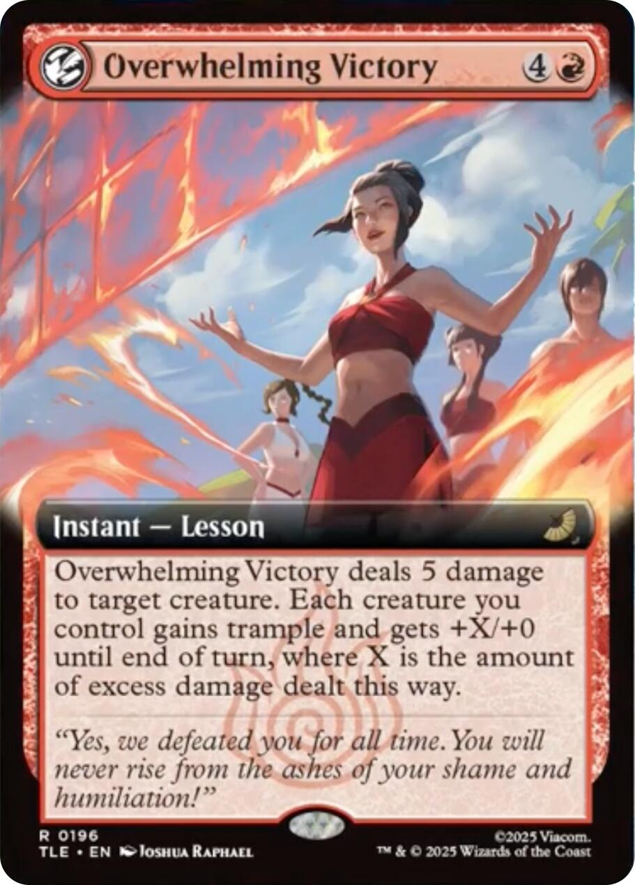 Overwhelming Victory (Extended Art) [Avatar: The Last Airbender: Eternal-Legal] | Gam3 Escape