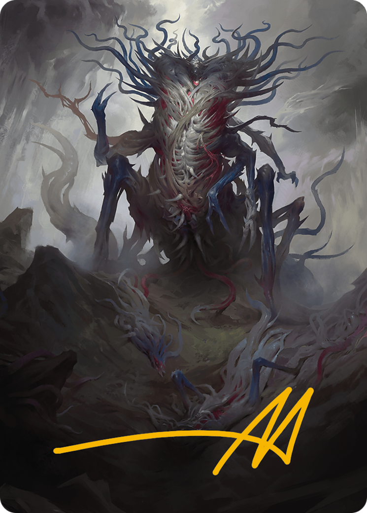 Azlask, the Swelling Scourge Art Card (Gold-Stamped Signature) [Modern Horizons 3 Art Series] | Gam3 Escape