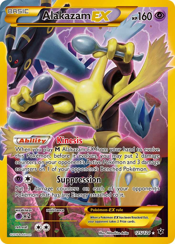 Alakazam EX (125/124) [XY: Fates Collide] | Gam3 Escape