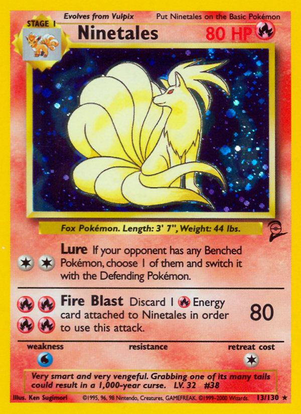 Ninetales (13/130) [Base Set 2] | Gam3 Escape