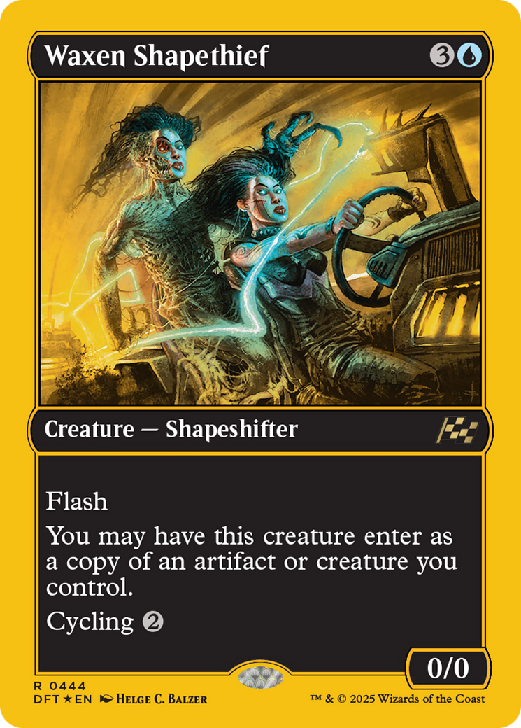 Waxen Shapethief (First-Place Foil) [Aetherdrift] | Gam3 Escape