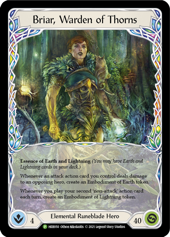 Briar, Warden of Thorns [HER050] (Promo)  Rainbow Foil | Gam3 Escape