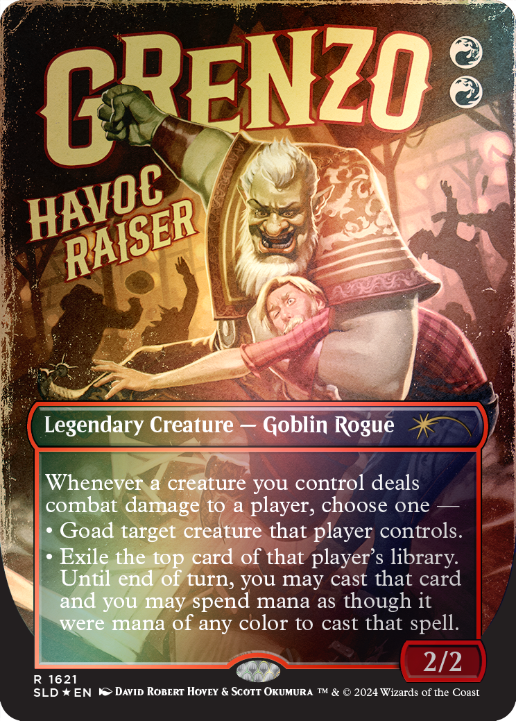 Grenzo, Havoc Raiser (Rainbow Foil) [Secret Lair Drop Series] | Gam3 Escape