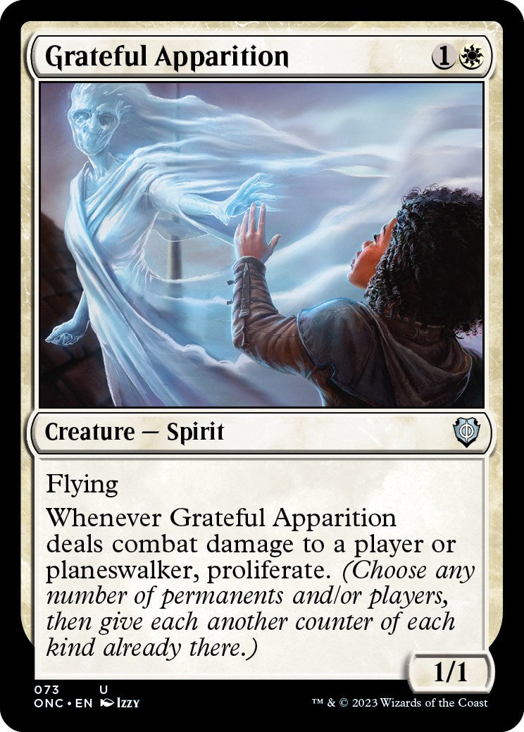 Grateful Apparition [Phyrexia: All Will Be One Commander] | Gam3 Escape