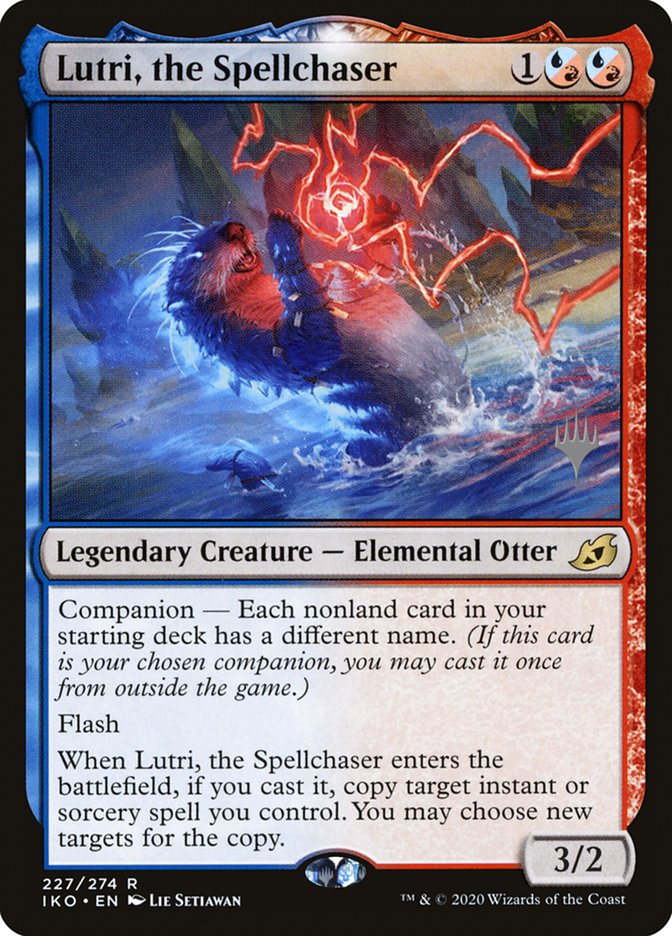 Lutri, the Spellchaser (Promo Pack) [Ikoria: Lair of Behemoths Promos] | Gam3 Escape