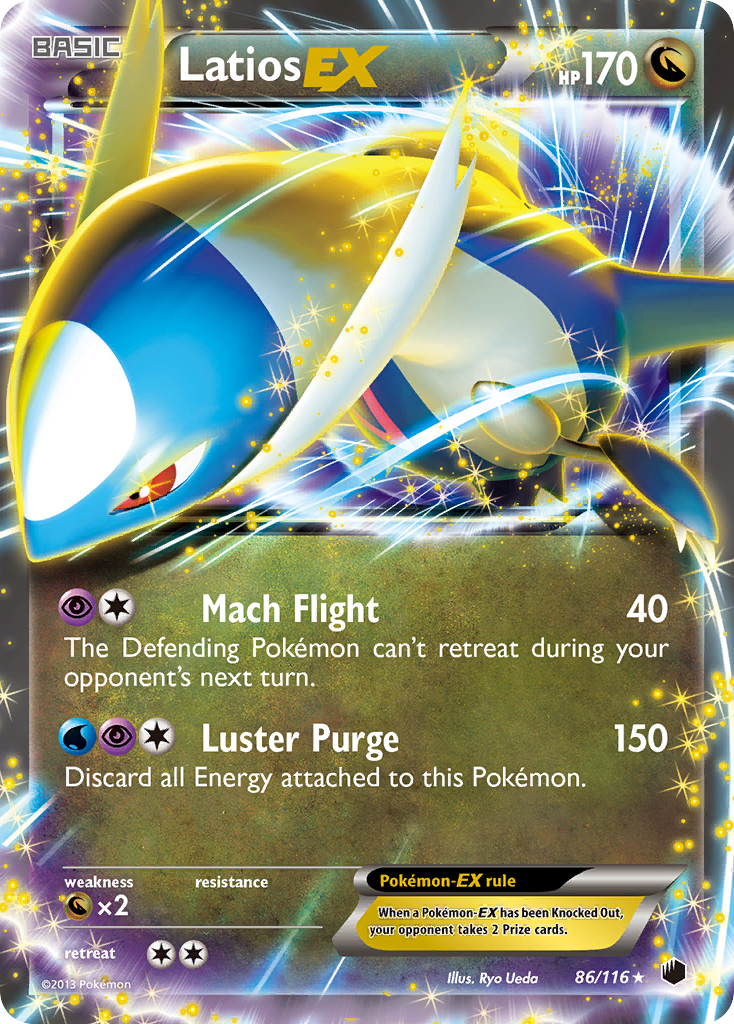 Latios EX (86/116) [Black & White: Plasma Freeze] | Gam3 Escape