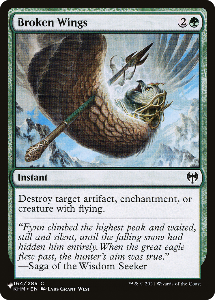 Broken Wings [The List Reprints] | Gam3 Escape