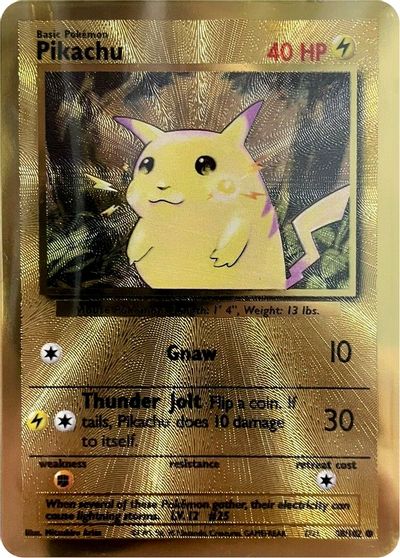 Pikachu (58/102) (Celebrations Metal Card) [Celebrations: 25th Anniversary] | Gam3 Escape