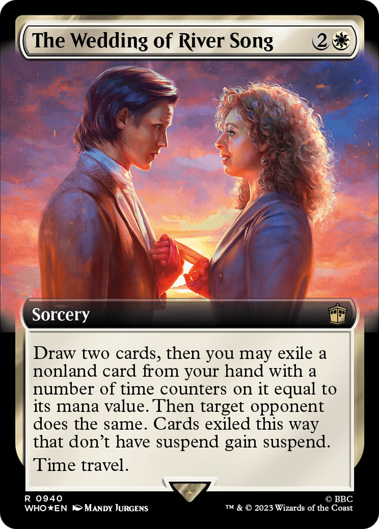 The Wedding of River Song (Extended Art) (Surge Foil) [Doctor Who] | Gam3 Escape