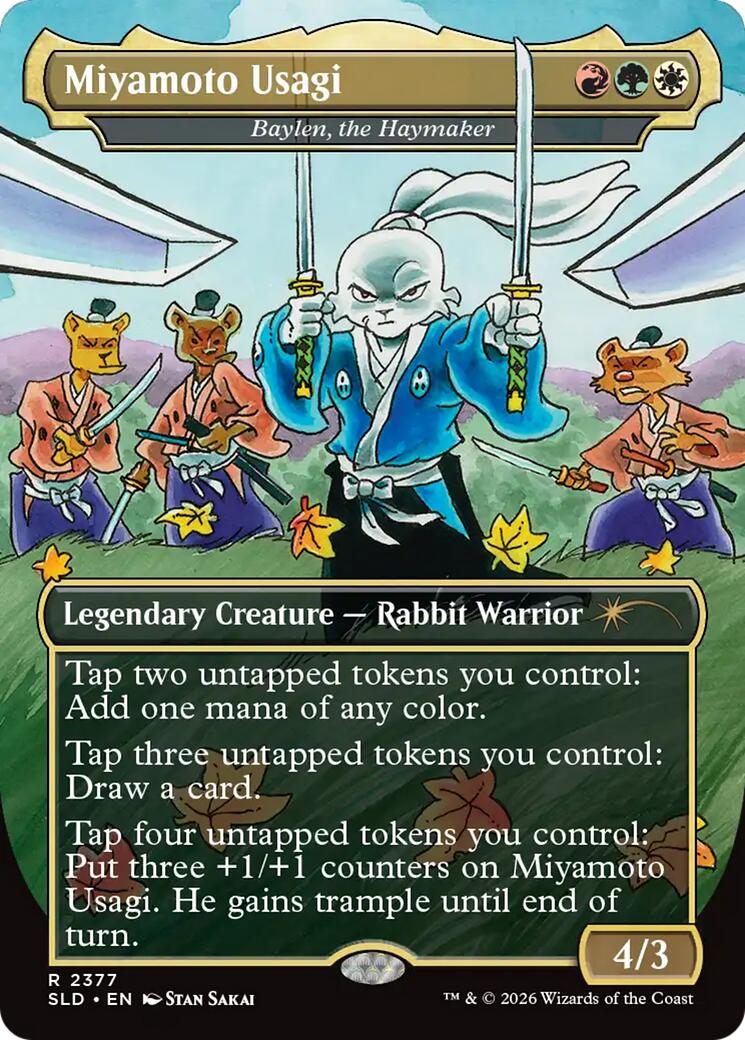 Miyamoto Usagi - Baylen, the Haymaker [Secret Lair Drop Series] | Gam3 Escape