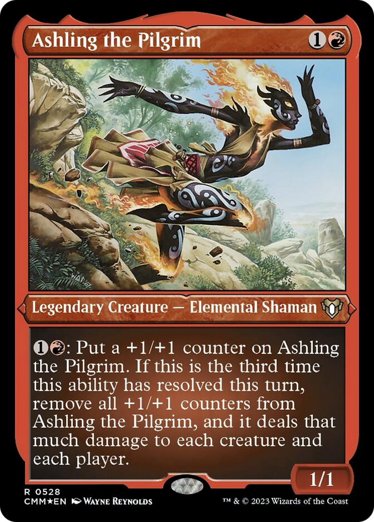 Ashling the Pilgrim (Foil Etched) [Commander Masters] | Gam3 Escape