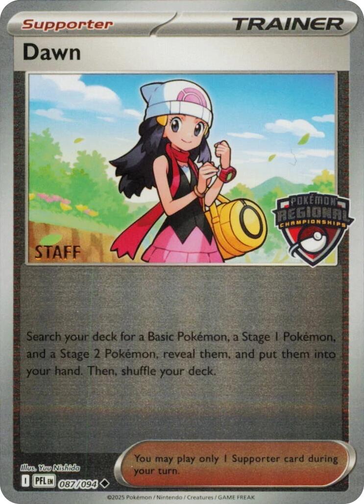 Dawn (087/094) (Regional Championship) [Staff] [League & Championship Cards] | Gam3 Escape
