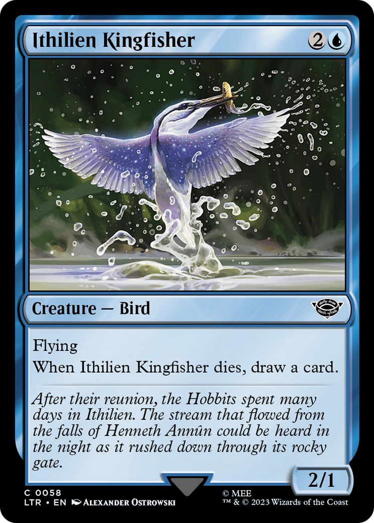 Ithilien Kingfisher [The Lord of the Rings: Tales of Middle-Earth] | Gam3 Escape