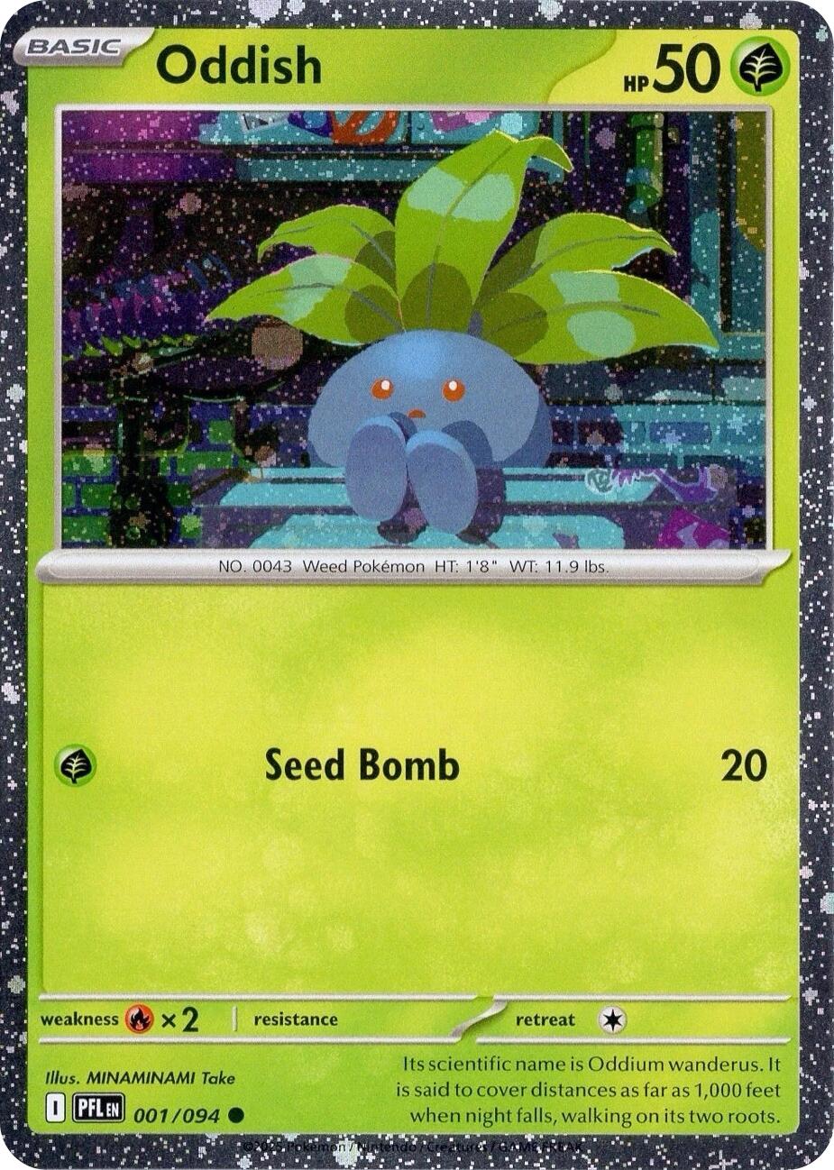 Oddish (001/094) (Cosmos Holo) [Miscellaneous Cards] | Gam3 Escape