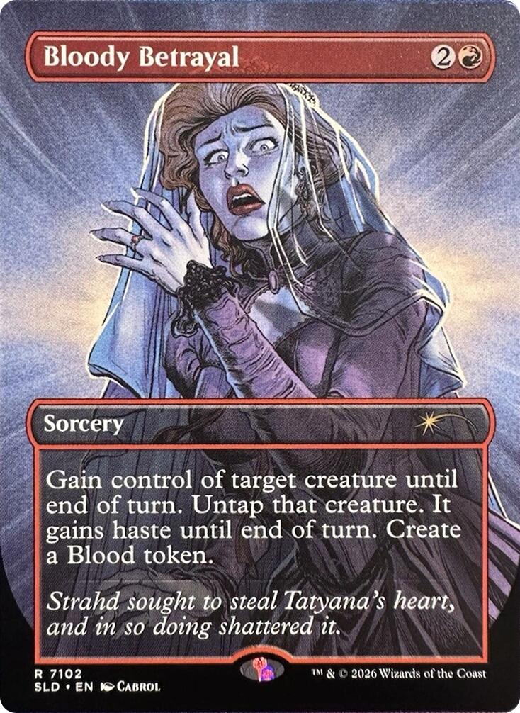 Bloody Betrayal [Secret Lair Drop Series] | Gam3 Escape