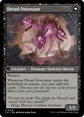 Visage of Dread // Dread Osseosaur [The Lost Caverns of Ixalan] | Gam3 Escape