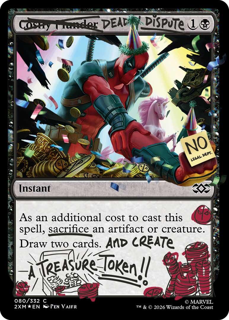 Deadly Dispute (080) (Pool Party Foil) [Secret Lair Drop Series] | Gam3 Escape