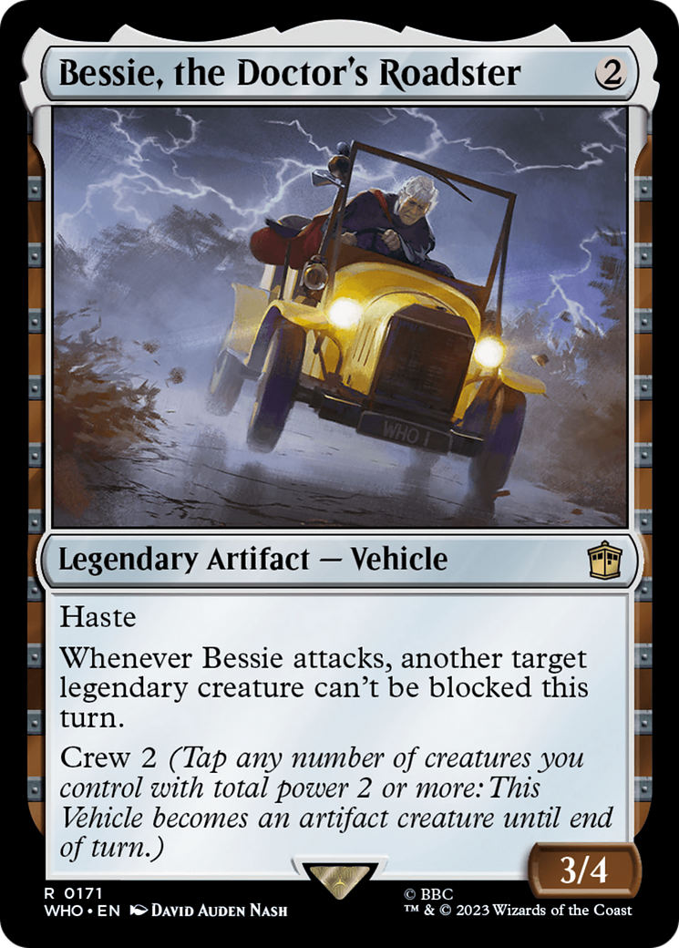 Bessie, the Doctor's Roadster [Doctor Who] | Gam3 Escape