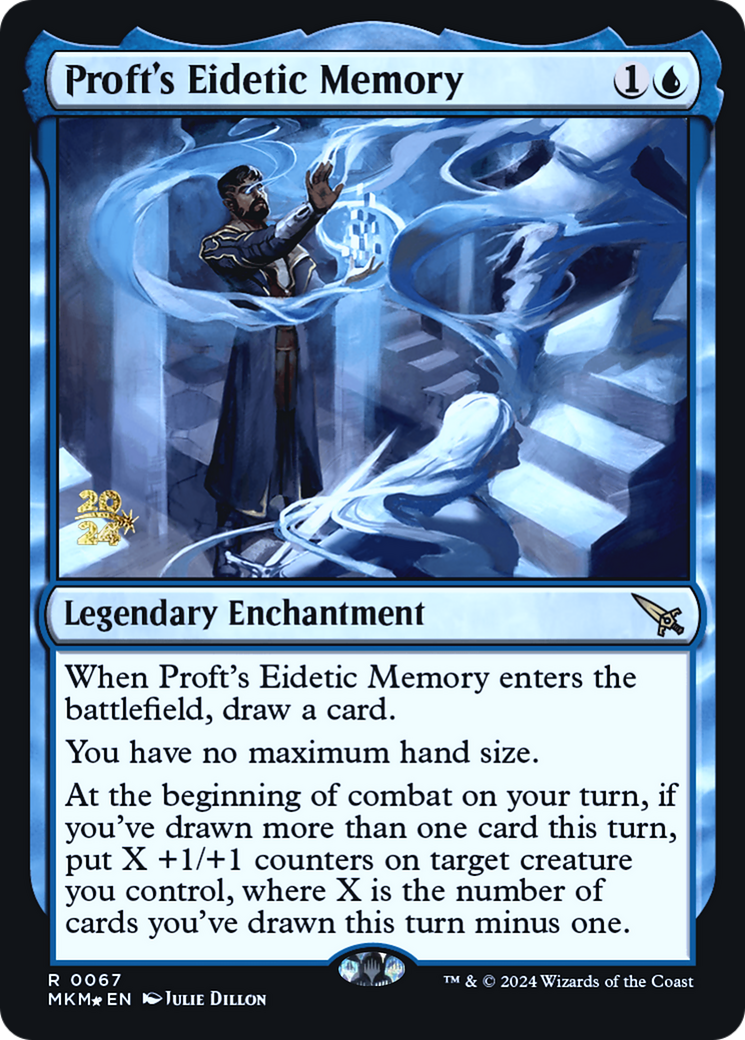 Proft's Eidetic Memory [Murders at Karlov Manor Prerelease Promos] | Gam3 Escape