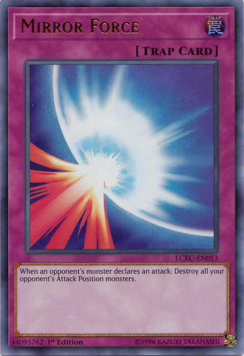 Mirror Force [LCKC-EN053] Ultra Rare | Gam3 Escape