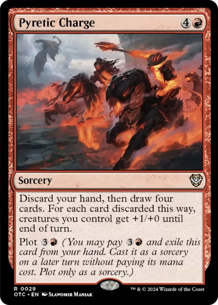 Pyretic Charge [Outlaws of Thunder Junction Commander] | Gam3 Escape