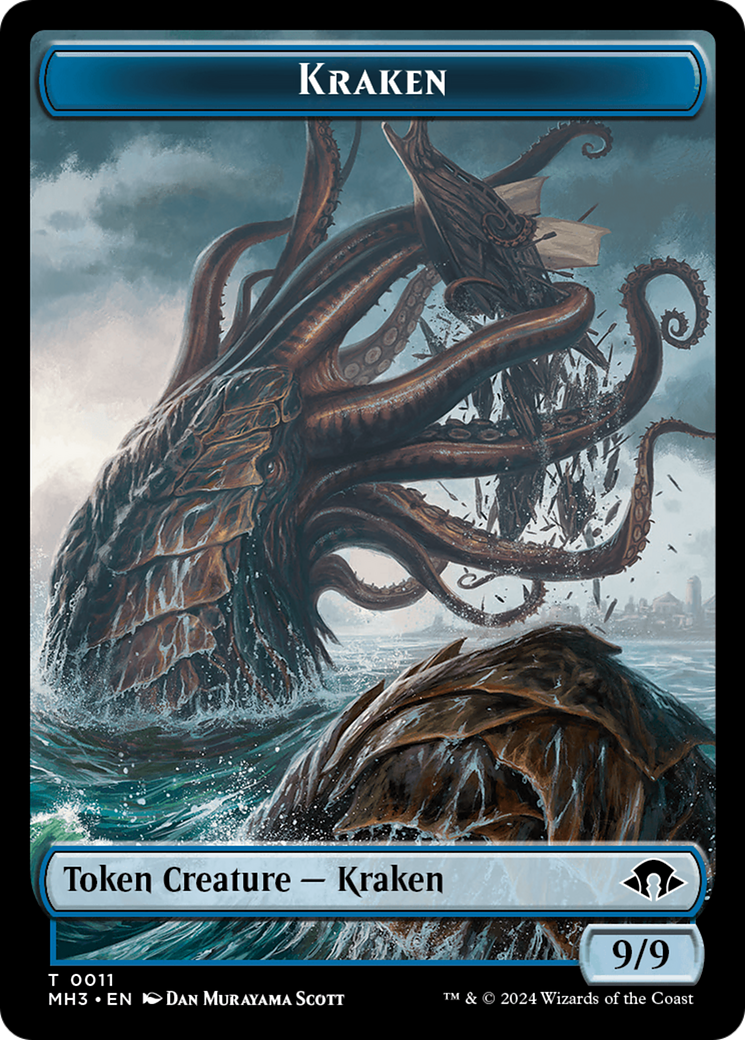 Kraken Token [Modern Horizons 3 Tokens] | Gam3 Escape