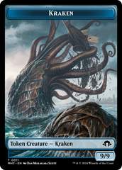 Kraken // Energy Reserve Double-Sided Token [Modern Horizons 3 Tokens] | Gam3 Escape