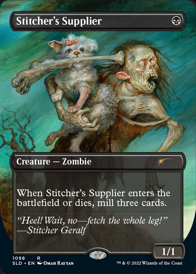 Stitcher's Supplier (Borderless) [Secret Lair Drop Series] | Gam3 Escape