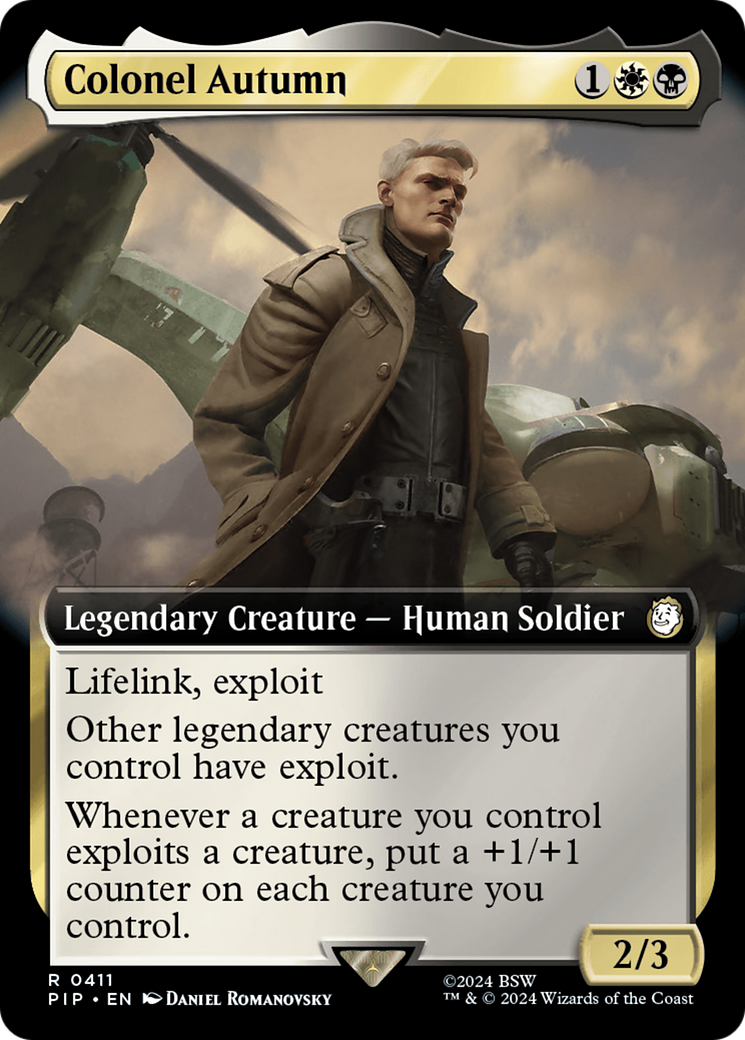 Colonel Autumn (Extended Art) [Fallout] | Gam3 Escape