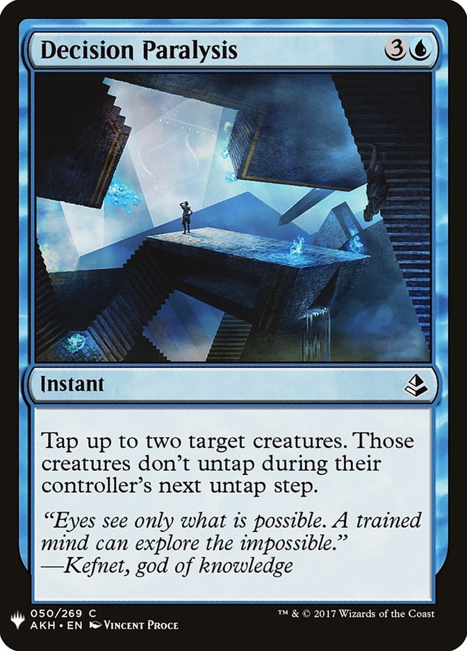 Decision Paralysis [Mystery Booster] | Gam3 Escape
